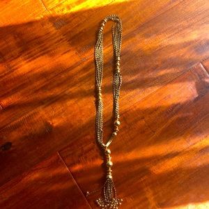 Stella and Dot Bianca tassle Lariat